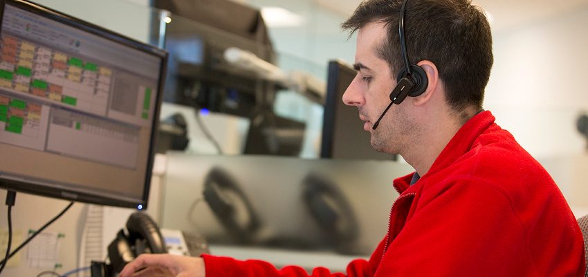 LGM claims adjuster tending to a dealer inquiry.