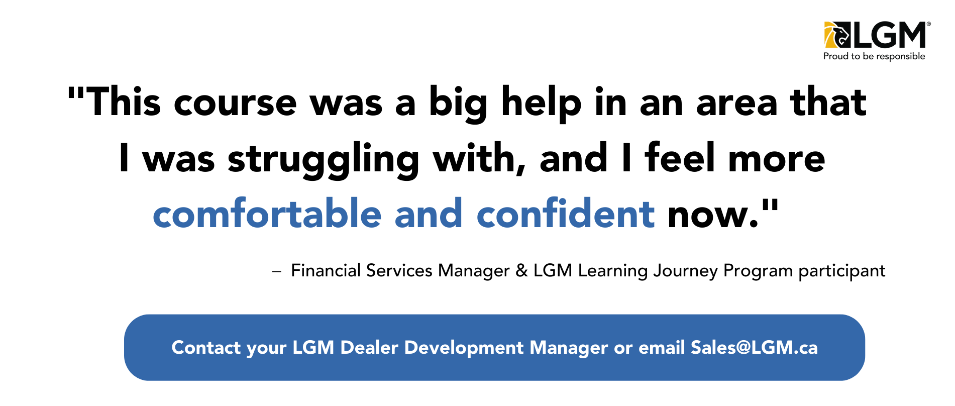 LGM Academy's comprehensive Learning Journey Program empowers Financial  Services Managers to maximize every opportunity